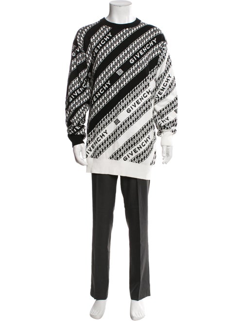 Givenchy Printed Crew Neck Pullover