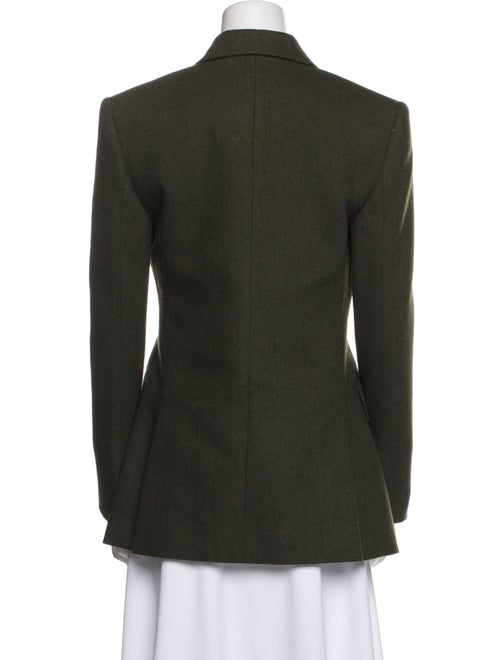 Givenchy Wool Plaid Print Blazer