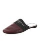 Givenchy Leather Printed Mules