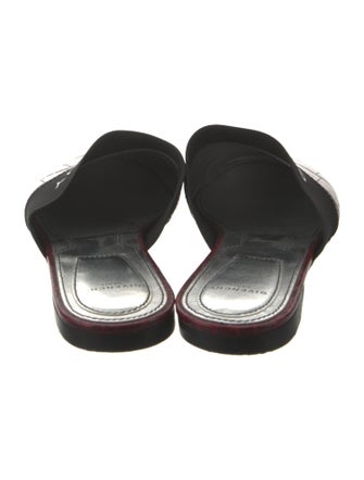 Givenchy Leather Printed Mules