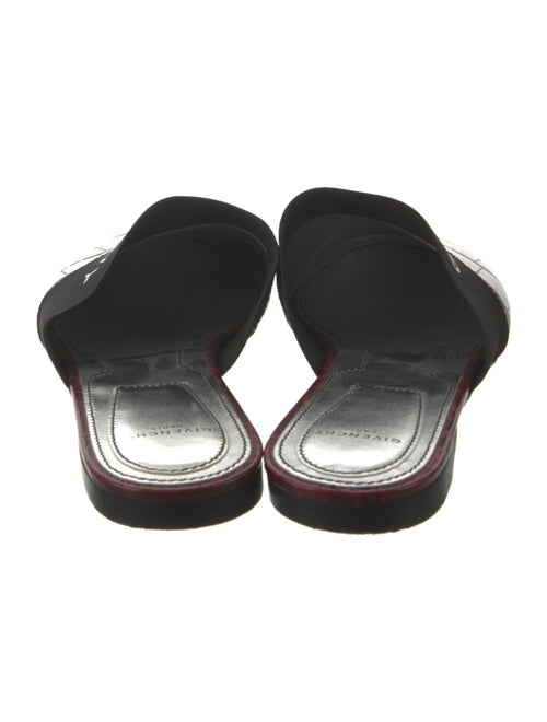 Givenchy Leather Printed Mules