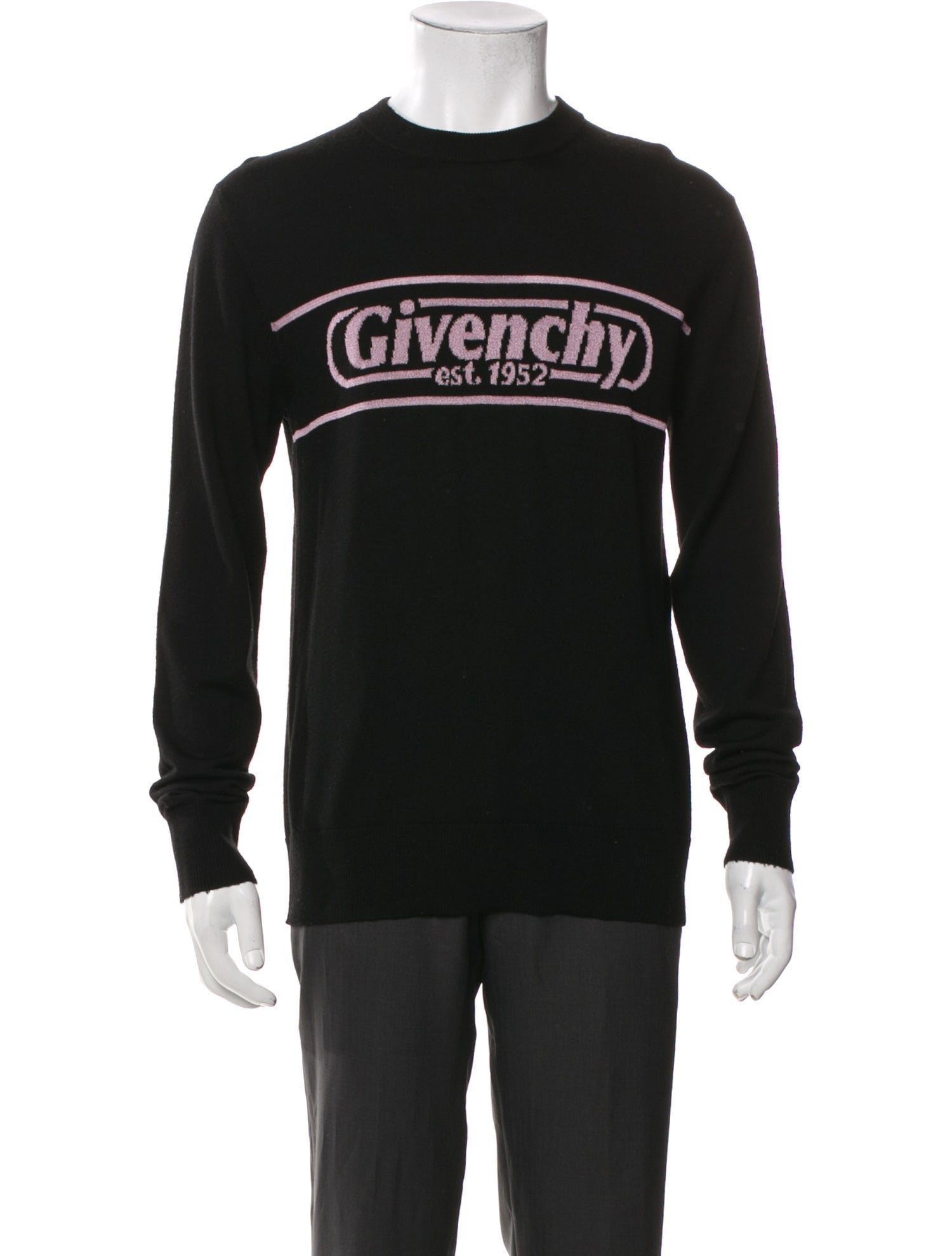 Givenchy Wool Graphic Print Pullover