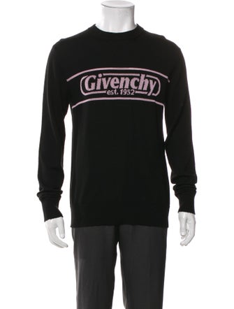 Givenchy Wool Graphic Print Pullover