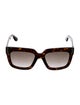 Givenchy Square Gradient Sunglasses