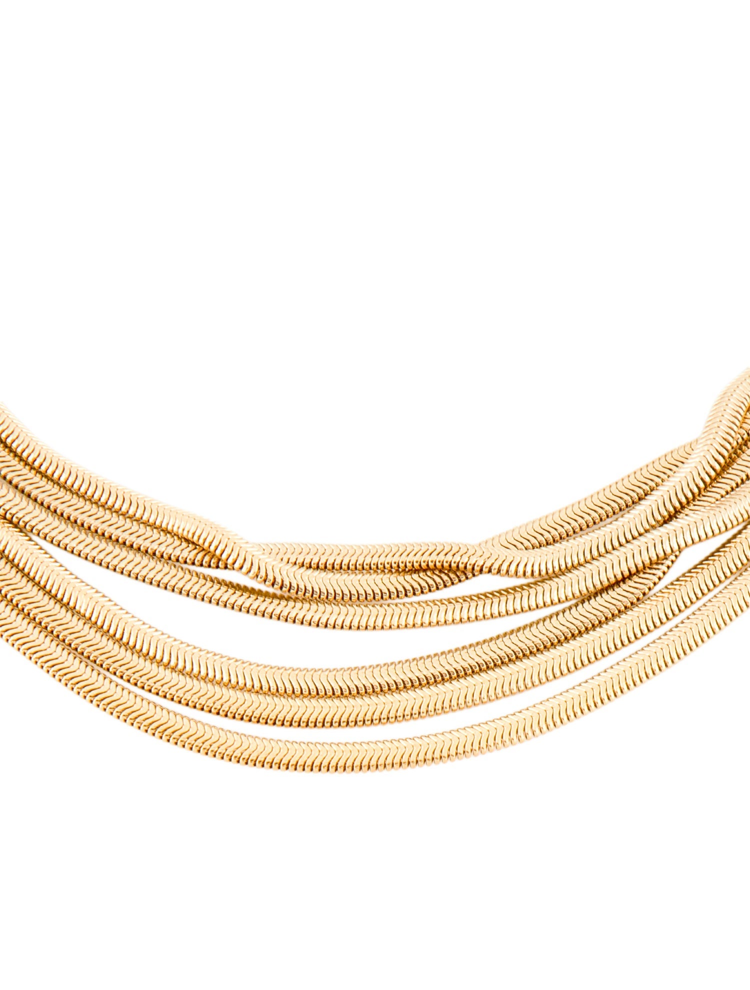 Givenchy Multistrand Collar Necklace