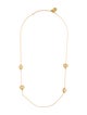 Givenchy Faux Pearl & Crystal Station Necklace