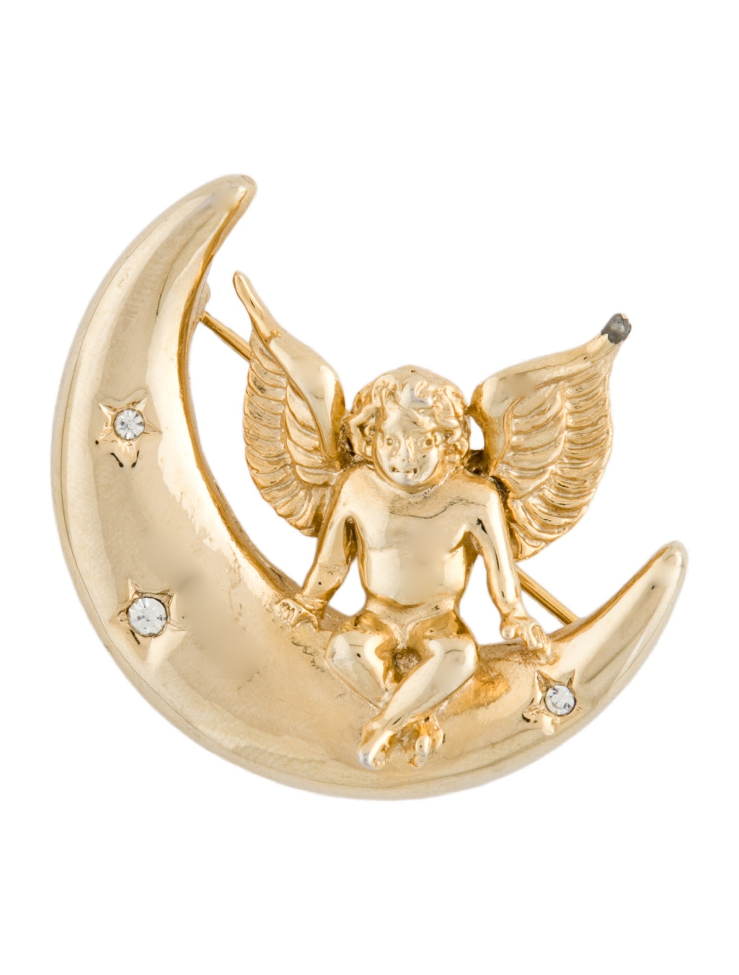 Givenchy Crystal Brooch Pin