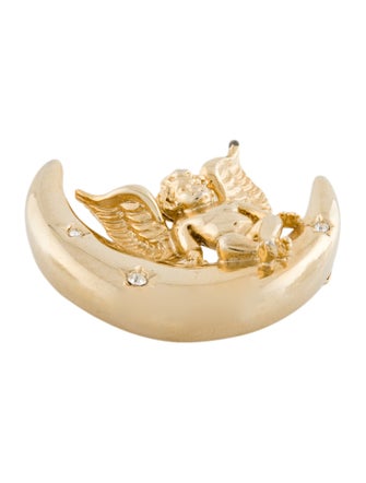 Givenchy Crystal Brooch Pin