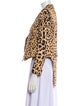 Givenchy Animal Print Blazer