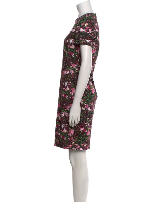 Givenchy Floral Print Knee-Length Dress