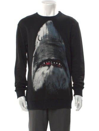 Givenchy Graphic Print Crew Neck Sweatshirt