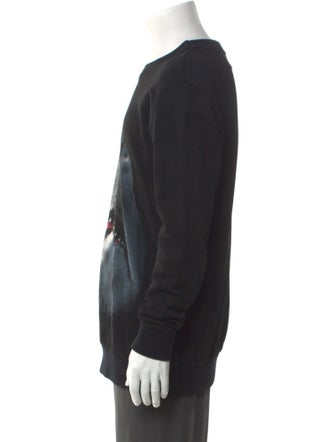 Givenchy Graphic Print Crew Neck Sweatshirt
