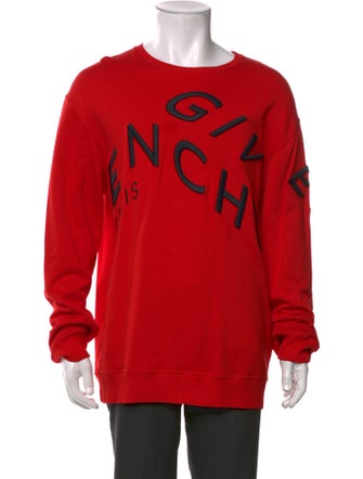 Givenchy Graphic Print Crew Neck Sweatshirt