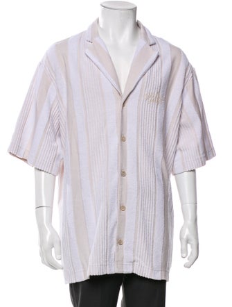 Givenchy Striped Short Sleeve Shirt