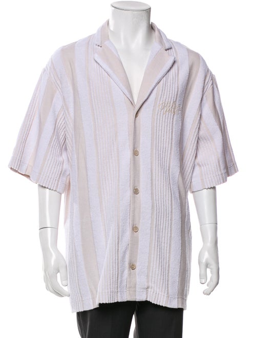 Givenchy Striped Short Sleeve Shirt