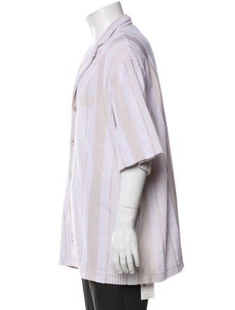 Givenchy Striped Short Sleeve Shirt