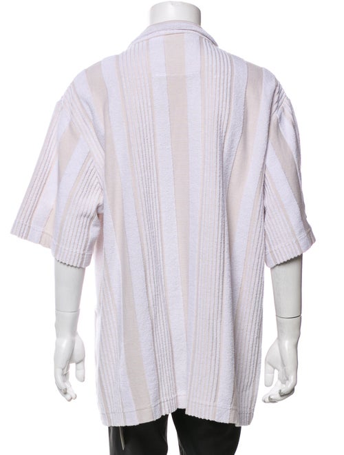 Givenchy Striped Short Sleeve Shirt