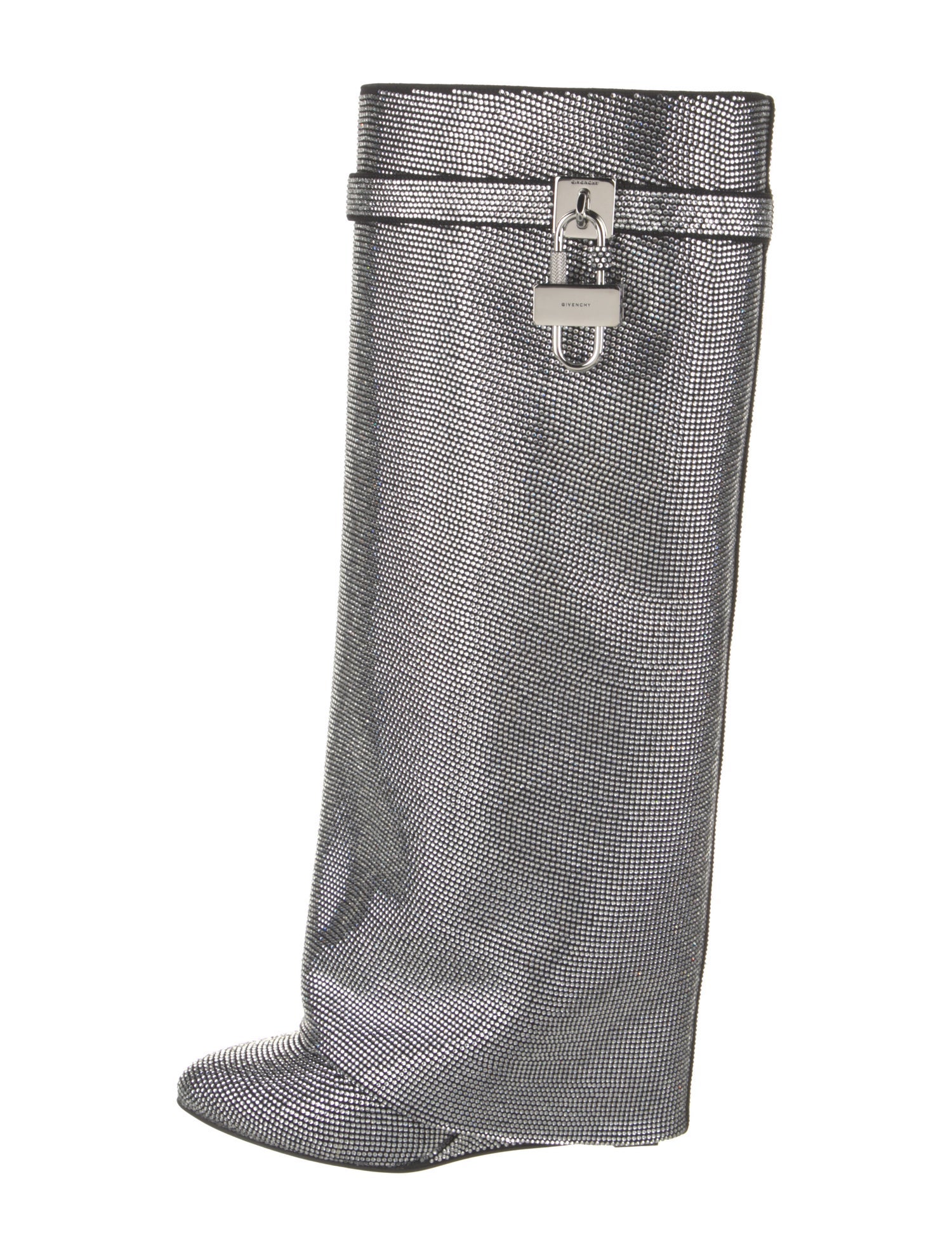 Givenchy Suede Printed Rain Boots