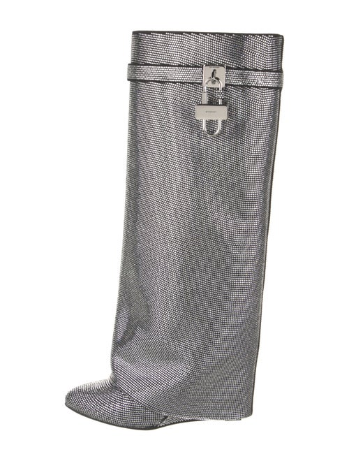 Givenchy Suede Printed Rain Boots