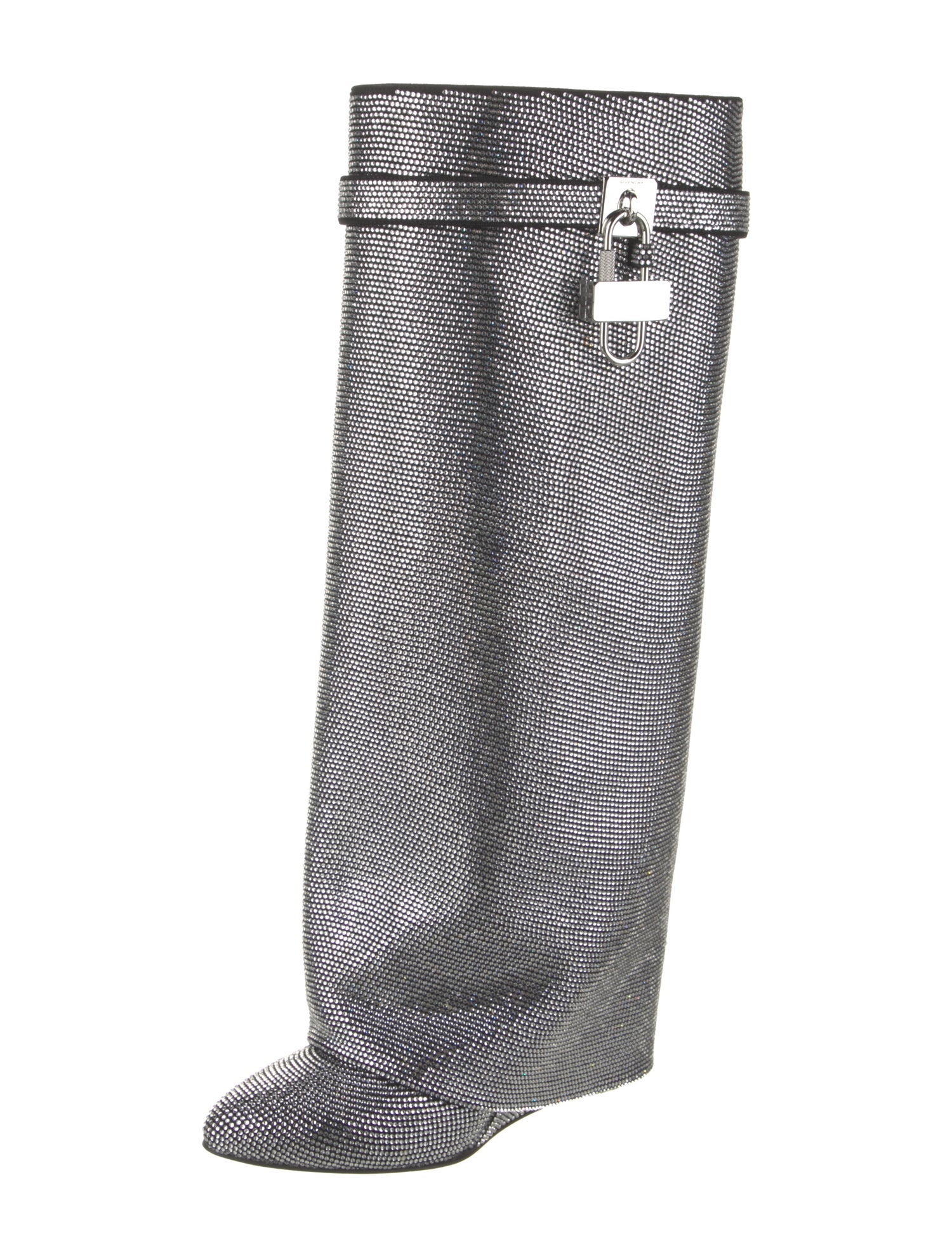 Givenchy Suede Printed Rain Boots