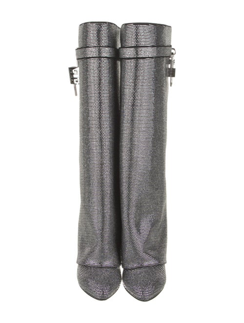 Givenchy Suede Printed Rain Boots