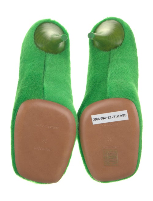 Givenchy Ponyhair Leather Trim Embellishment Pumps