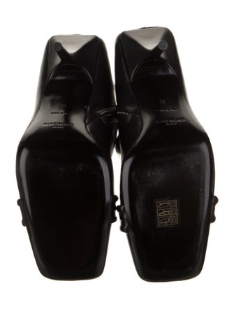 Givenchy Leather Chain-Link Accents Boots