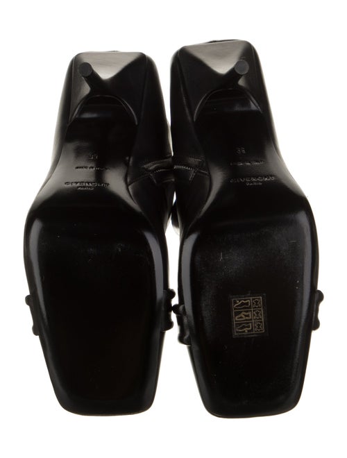 Givenchy Leather Chain-Link Accents Boots