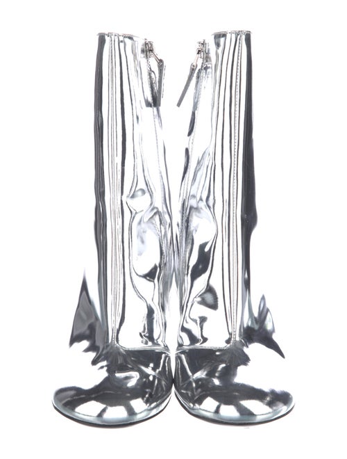 Givenchy Patent Leather Lace-Up Boots