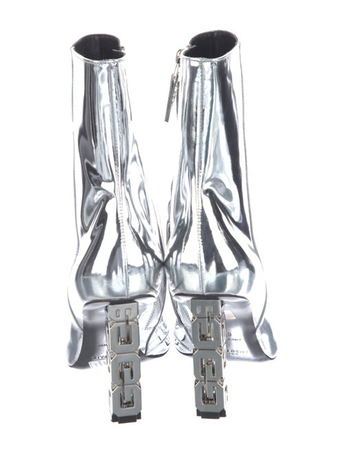 Givenchy Patent Leather Lace-Up Boots