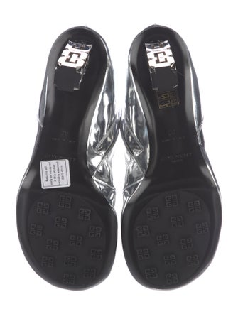 Givenchy Patent Leather Lace-Up Boots