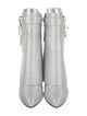 Givenchy Satin Crystal Embellishments Rain Boots