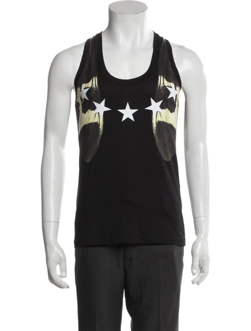 Givenchy Graphic Print Scoop Neck T-Shirt
