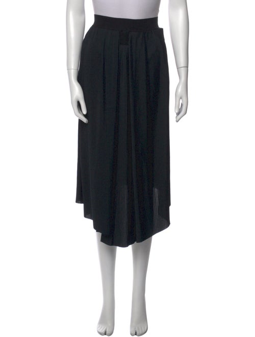 Givenchy Pleated Accents Midi Length Skirt