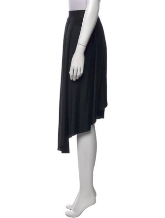 Givenchy Pleated Accents Midi Length Skirt