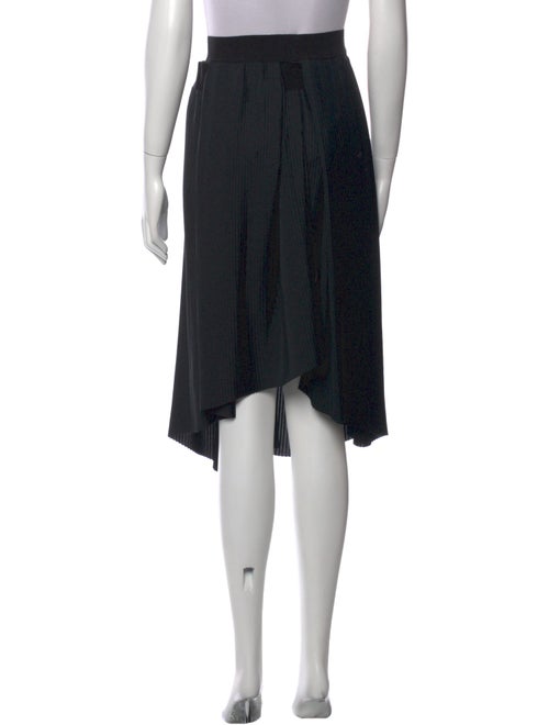 Givenchy Pleated Accents Midi Length Skirt