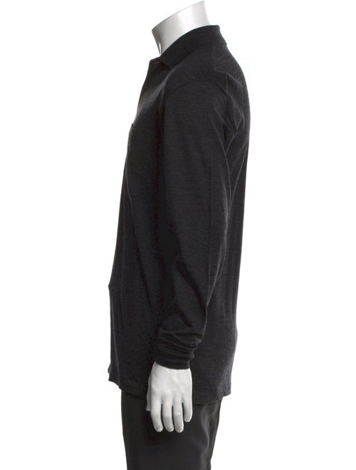 Givenchy Wool V-Neck Polo Shirt