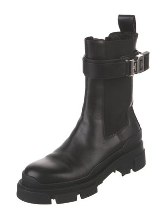 Givenchy Leather Combat Boots