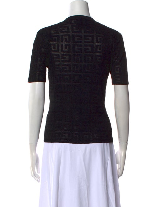 Givenchy Graphic Print Crew Neck Sweater