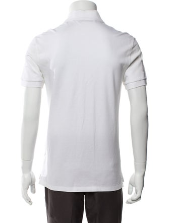 Givenchy Graphic Print Collar Polo Shirt