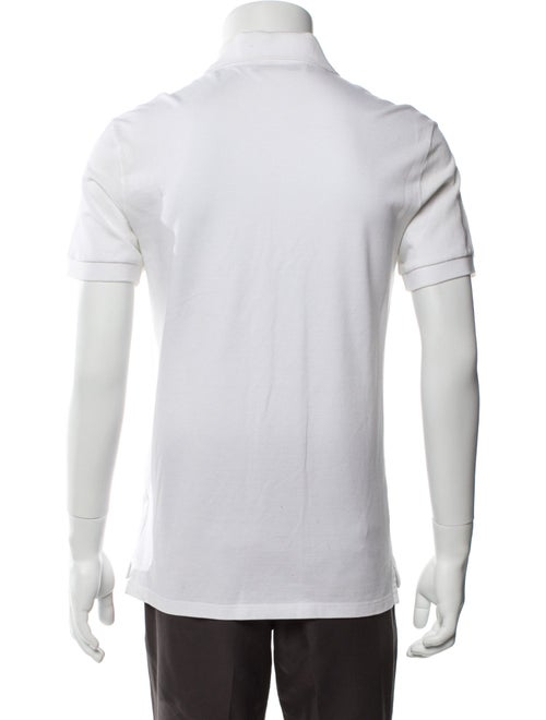 Givenchy Graphic Print Collar Polo Shirt