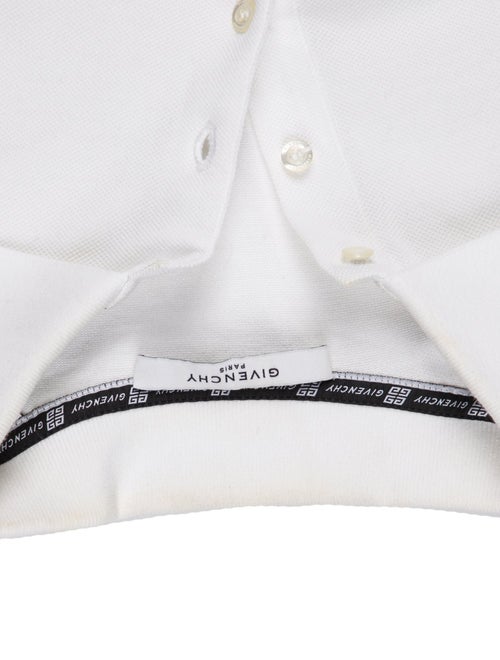 Givenchy Graphic Print Collar Polo Shirt