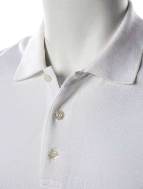 Givenchy Graphic Print Collar Polo Shirt