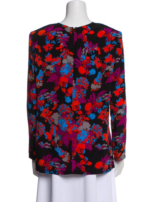 Givenchy Silk Floral Print Blouse