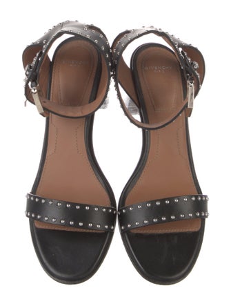 Givenchy Leather Studded Accents Sandals