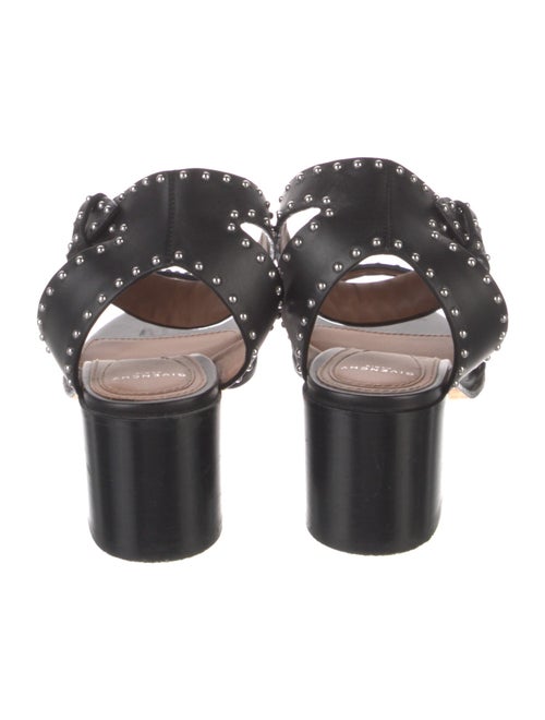 Givenchy Leather Studded Accents Sandals