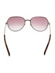Givenchy Square Mirrored Sunglasses