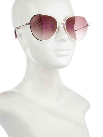 Givenchy Square Mirrored Sunglasses