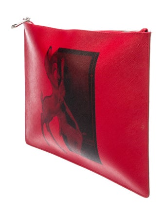 Givenchy Saffiano Leather Clutch