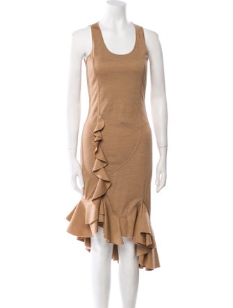 Givenchy Wool Midi Length Dress